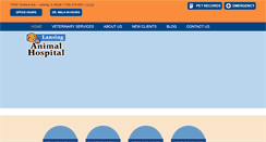 Desktop Screenshot of lansingpetvet.com